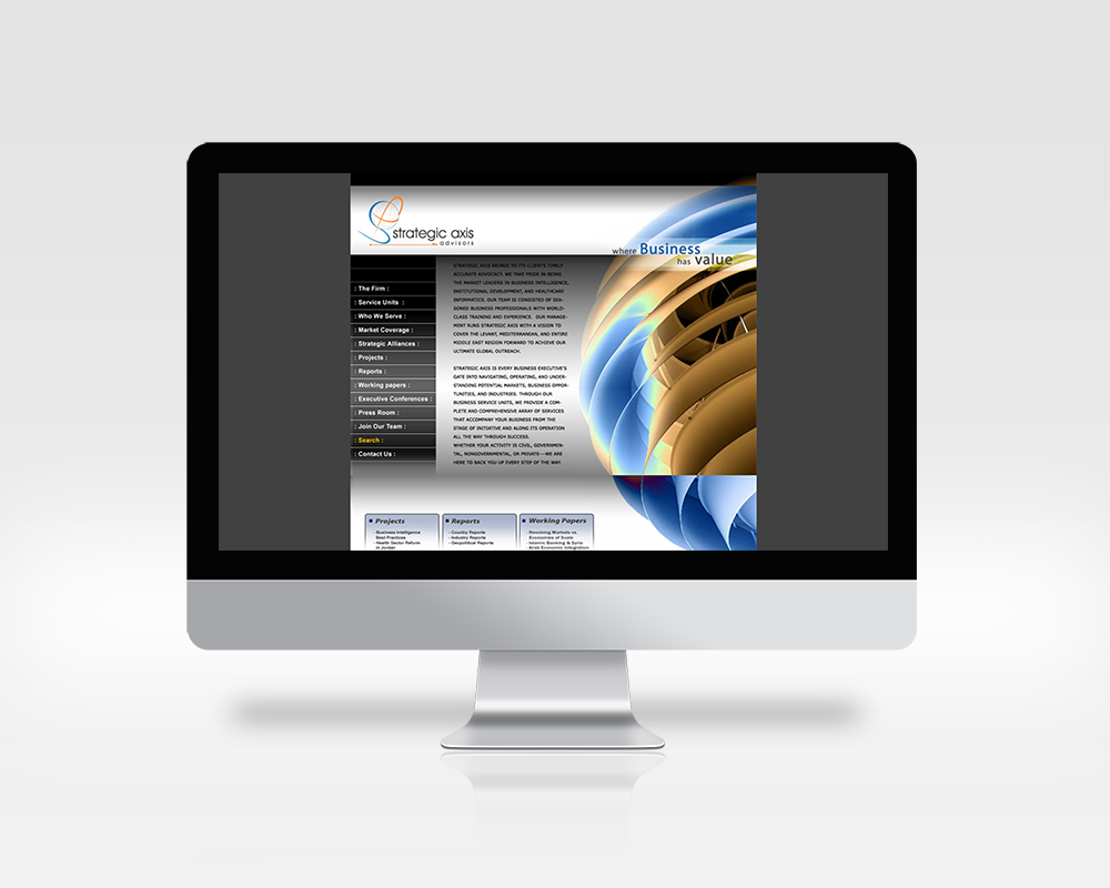 Mockup for a desktop user interface.