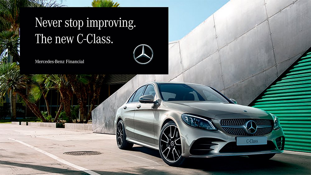Ads for mercedes to explain the topic