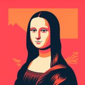 Modern Mona Lisa illustration | DALI Agency . Marketing . Syria